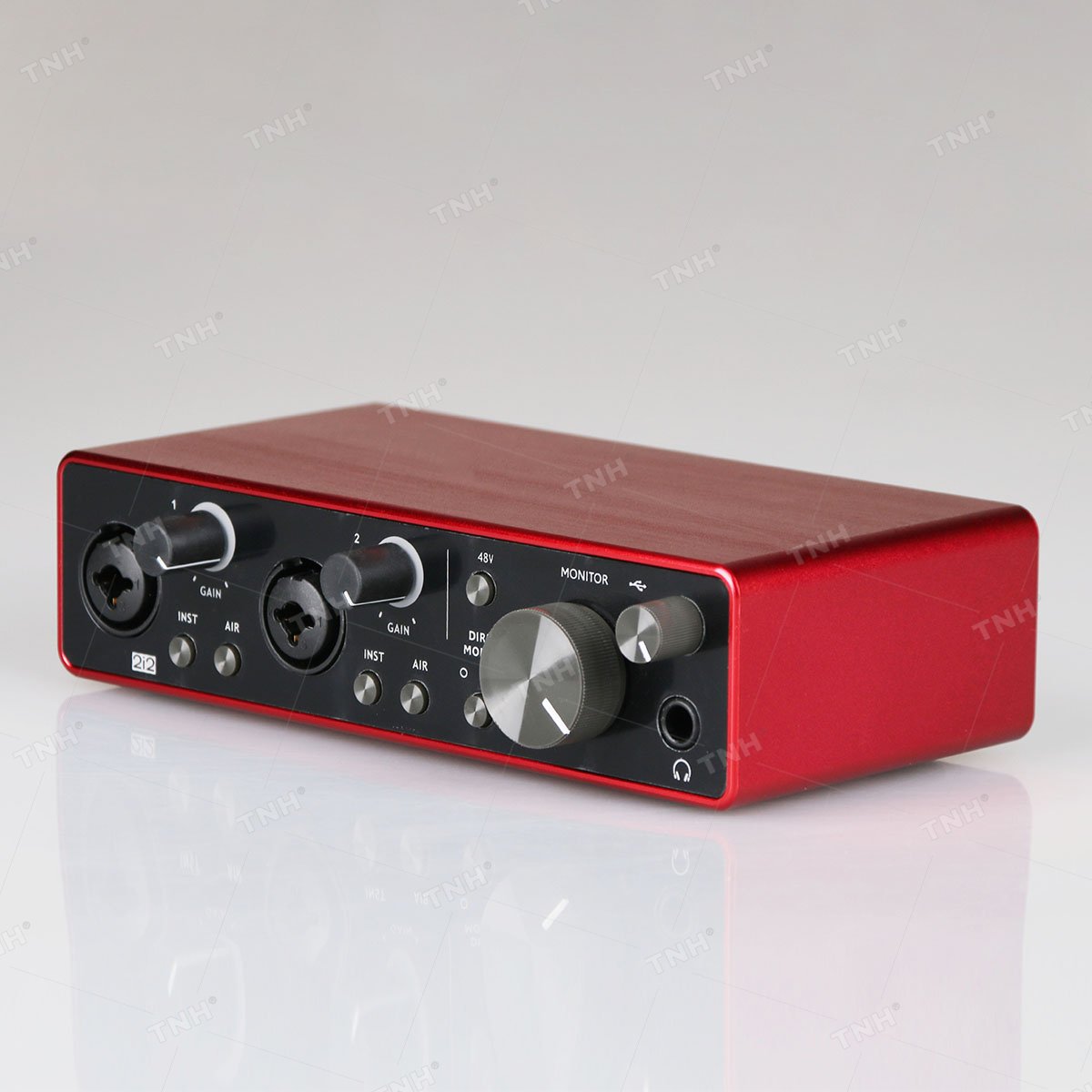 Hot selling Recording Studio Audio Interface Professional Music Studio Equipment 2 i 2 USB Sound Card Audio Mixer