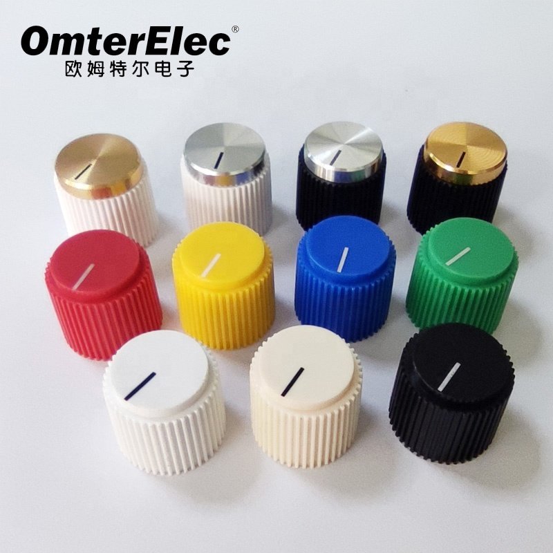 2002(18x17) plastic rotary volume knob brutalist knob