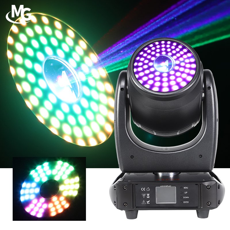 3W Full Color DMX512 Rotating Moving Head Laser Light Animation Laser Light For Bar DJ Stage
