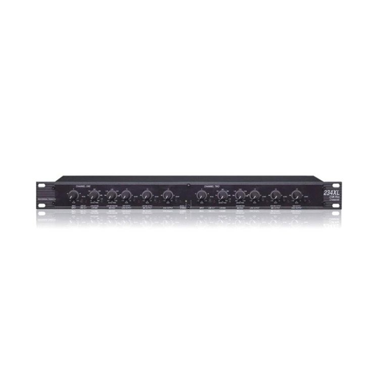 DJ Professional Audio Stereo 3-Way Crossover 234XL