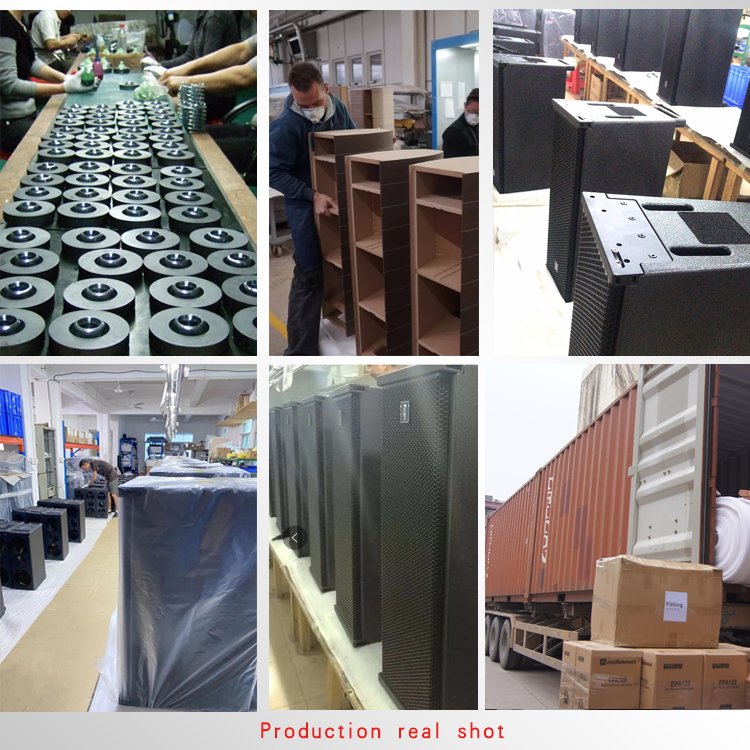 LV502 Active line array speaker sound system for church high-power wedding performance large professional stage audio set