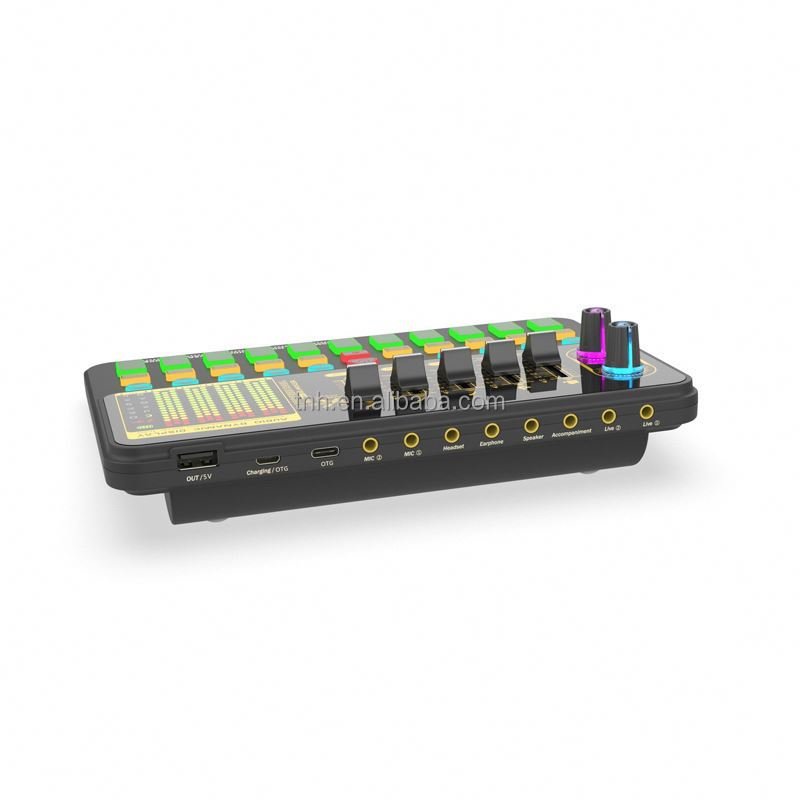 SC-K500 Podcast Equipment Recording Studio Sound Cards Live Stream SoundCard Live Broadcast Audio Mixer Wireless Sound Cards