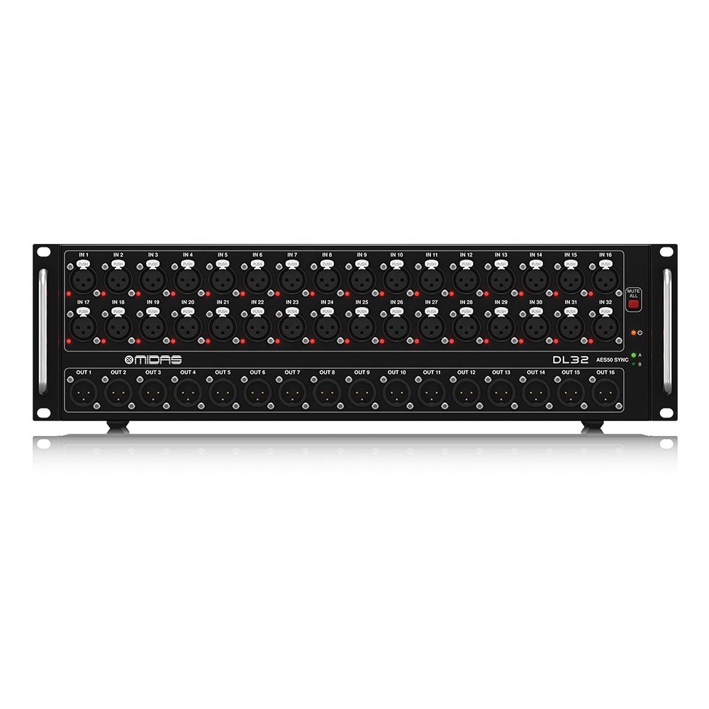 Midas M32R Live Digital Mixer + DL32 Stagebox Bundle Audio Pa System Sound Equipment Studio Digital Console
