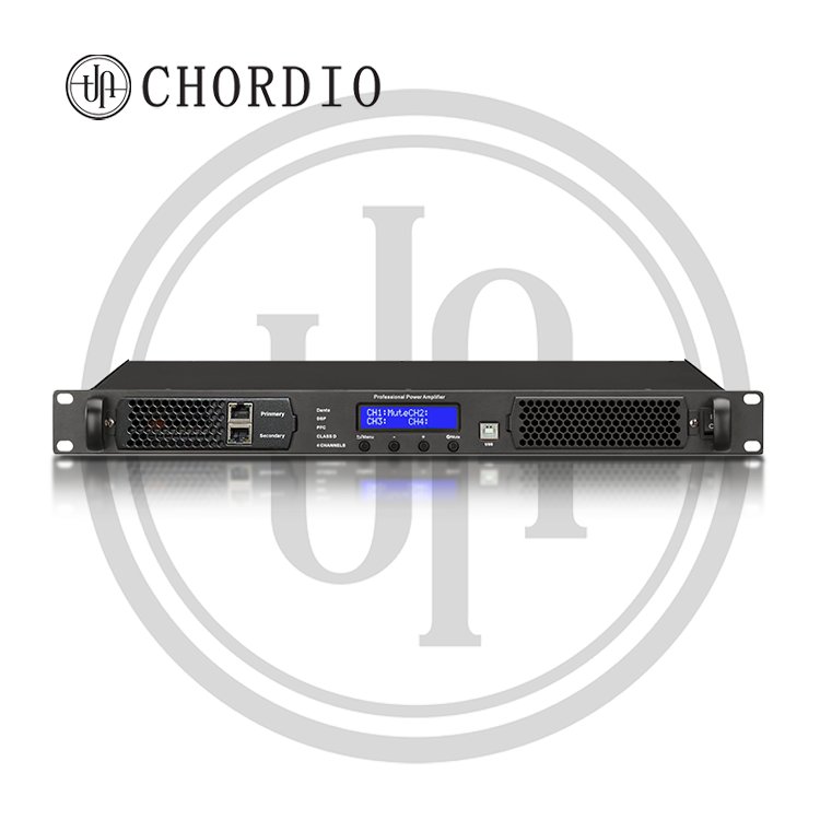 Chordio dj power professional line array sound system H4-1500 Four-channel professional digital pure post-stage power amplifier