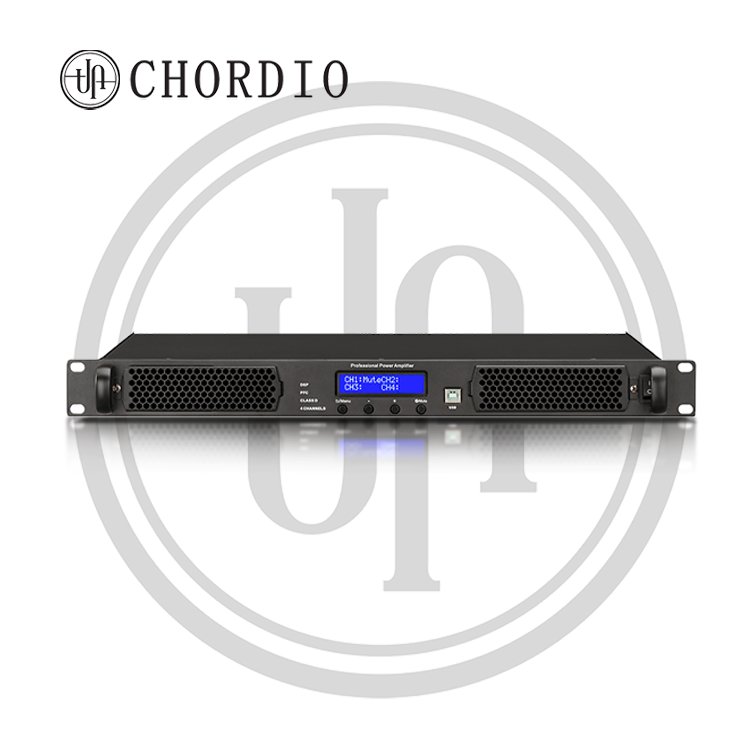 Chordio dj power professional line array sound system H4-1500 Four-channel professional digital pure post-stage power amplifier