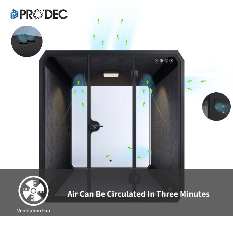 Soundproof Cabin Portable Voice Audio Recording Office Pods