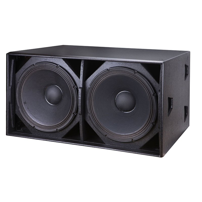 S-218 dual 18 inch woofer subwoofer speakers audio system sound