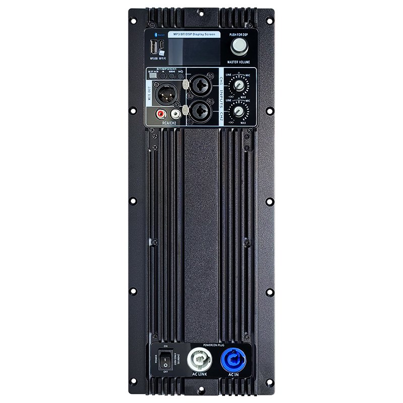 PAL500+CQ160 400W 2 channel class d Switch power supply Professional audio Active Speaker power Amplifier board dsp Amplifier