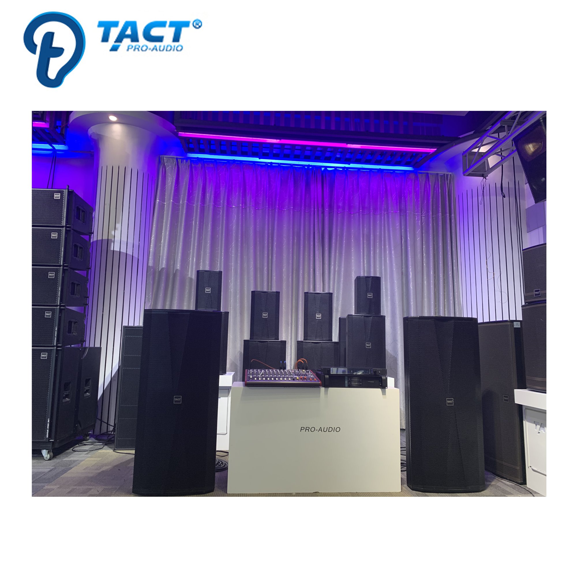 Professional sound system 15 inch speakers music equipment
