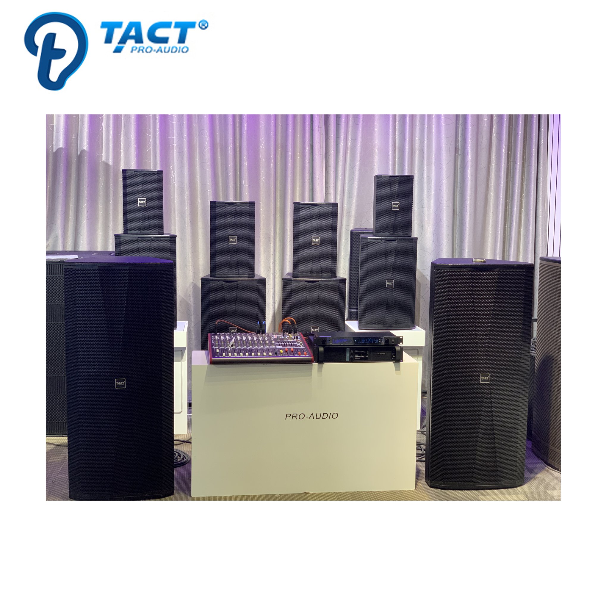 Professional sound system 15 inch speakers music equipment