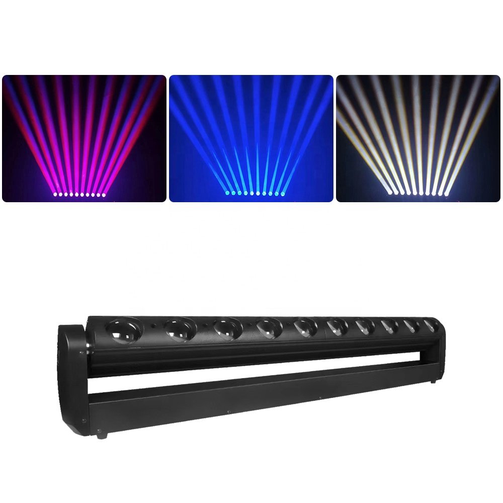 Batten Led Moving Head Light 10X40W RGBW Led Stage Lighting Martix Scan Beam Line DJ Disco Party Club Lamp