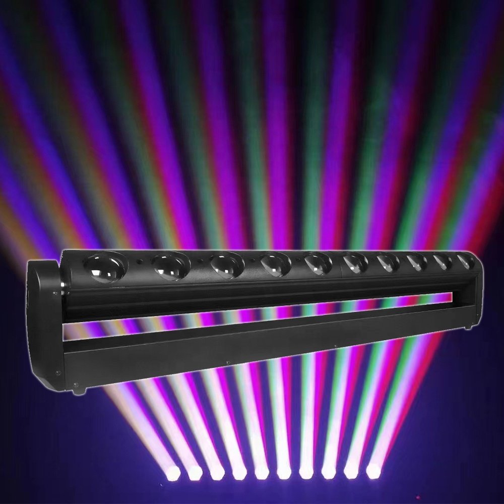 Batten Led Moving Head Light 10X40W RGBW Led Stage Lighting Martix Scan Beam Line DJ Disco Party Club Lamp