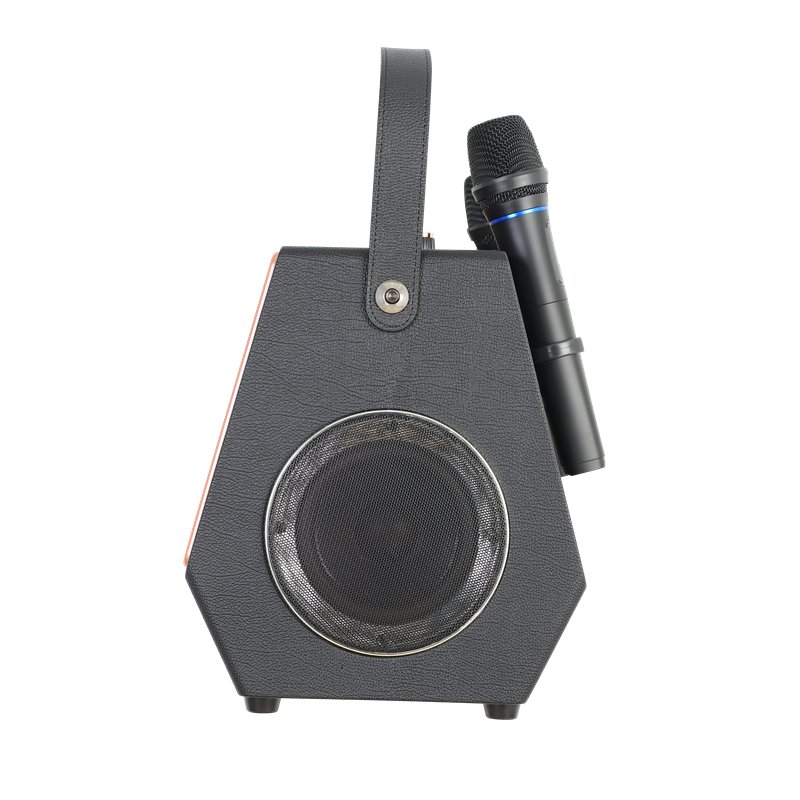Diamond factory wood android version 12.0 smart system sound equipment amplifiers wireless portable speaker with touch screen