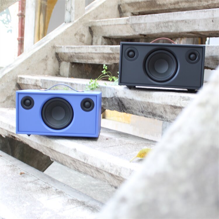 ChordioWireless Portable Bluetooth Speaker Blue Audio Sound Equipment