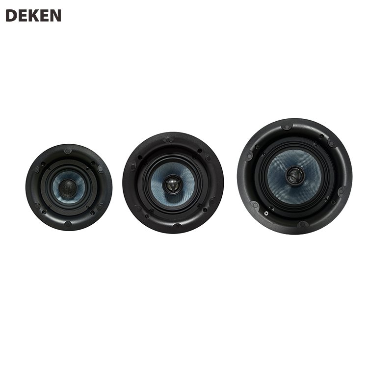 DEKEN High Quality Ceiling Music Speakers FIT GS4L 4" 8 Ohms 10W Hifi Ceiling Mount Surround Sound Speakers For Home Theater