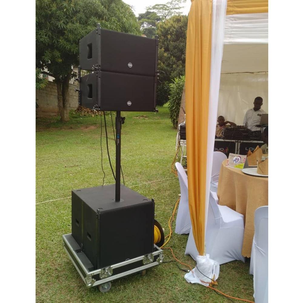 Pro Mini Box Sound System Linear Active Line Array Speakers