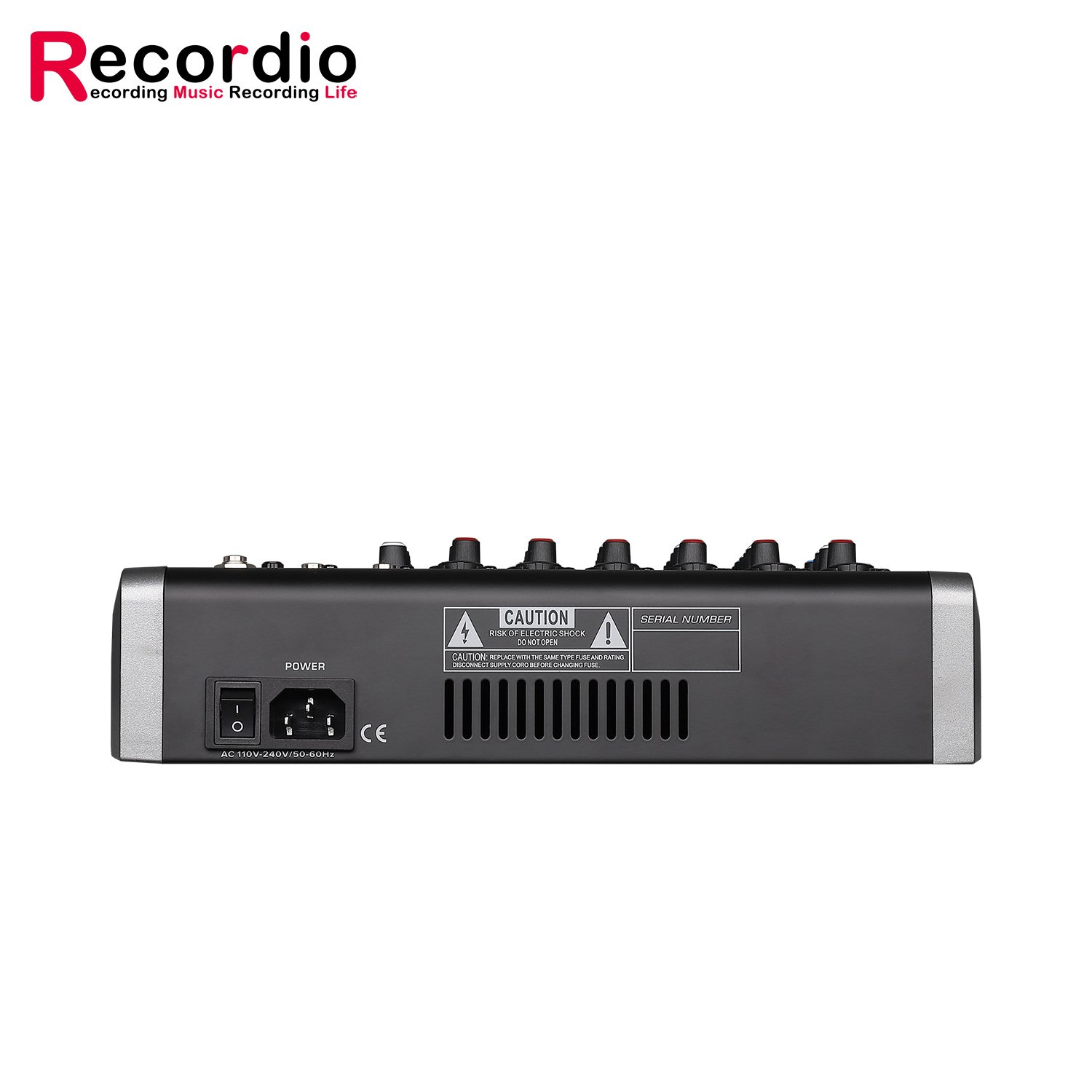 GAX-QQ8 New 8 channel mixing console with MP3 EQ Funtion OEM Audio Console Sound Equipment