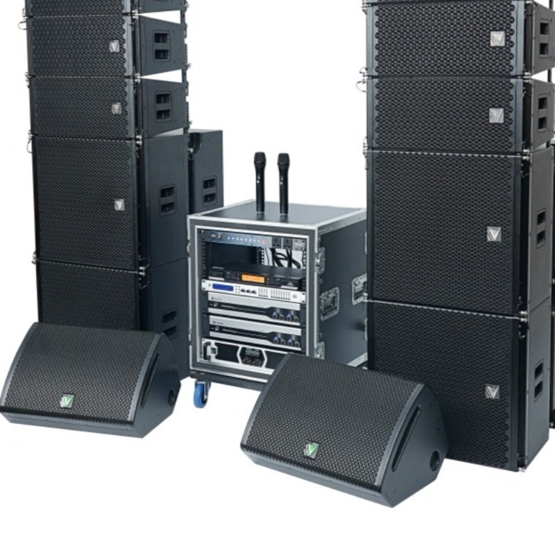 Audio system line array speaker high power active dj sound system 8 nch Active professional audio system