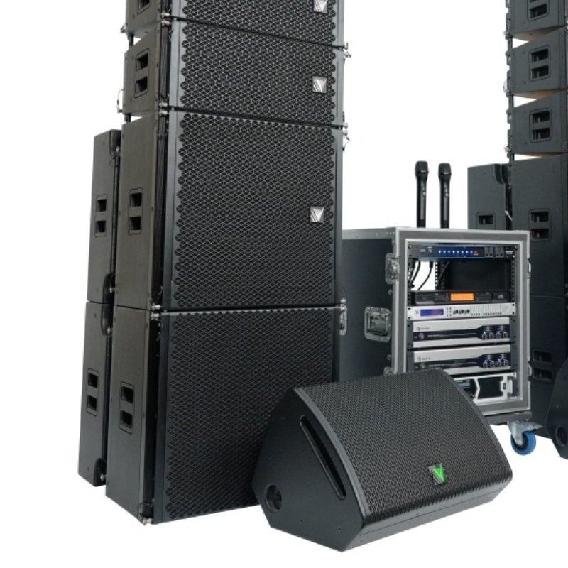 Audio system line array speaker high power active dj sound system 8 nch Active professional audio system