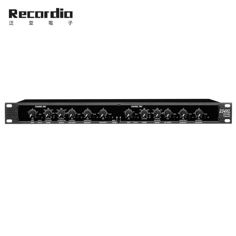 Passive Stereo 2/3 Way/ Mono 4-Way Crossover 234XL, 234xs