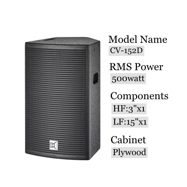 professional audio loudspeakers 15 inch full range speaker
