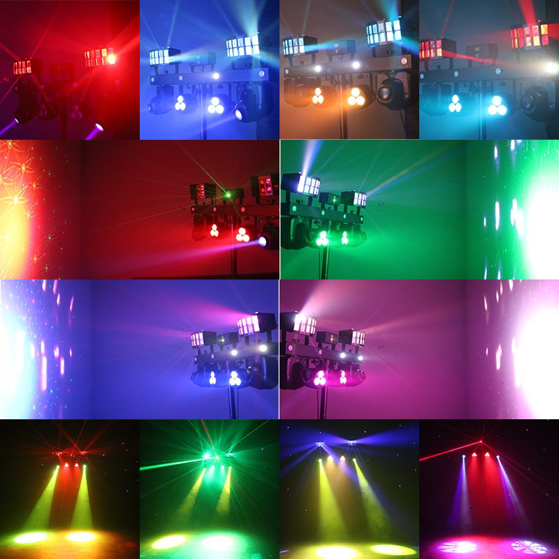 Gig Bar Move Party Club KTV Disco DJ Light System Portable Bar LED Moving Head Effect Light wtih Stand Gig Bar Lighting