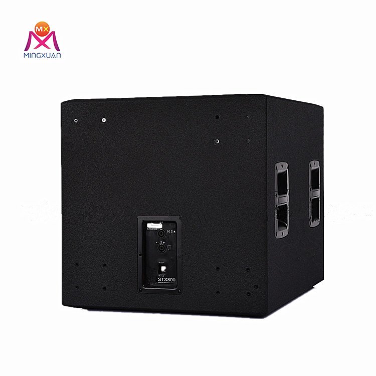 Professional double 18 inch active heavy bass surround sound speaker