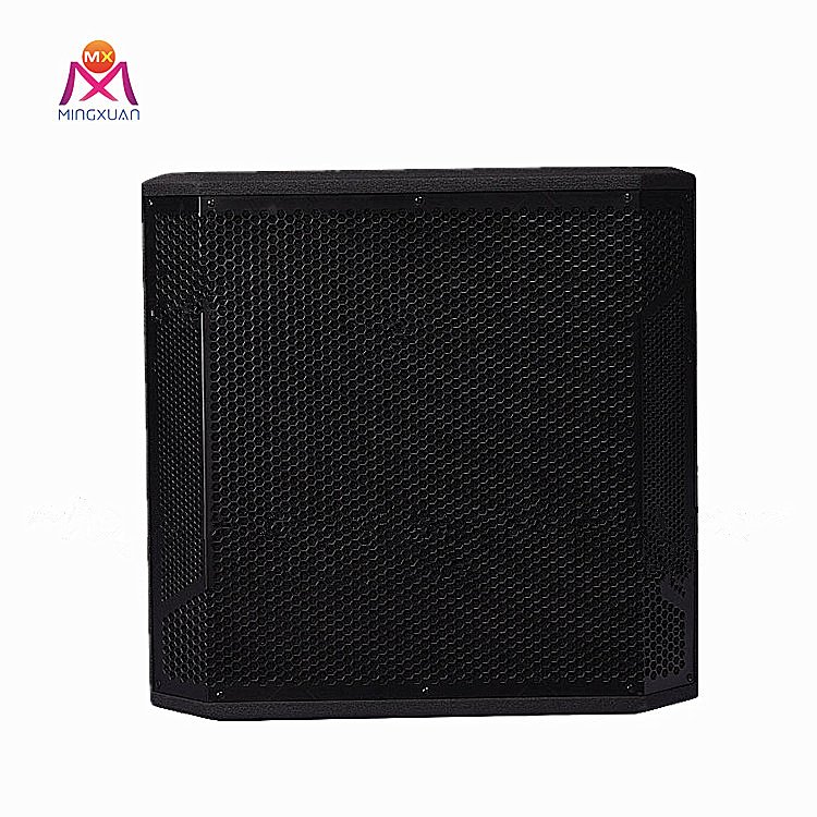 Professional double 18 inch active heavy bass surround sound speaker