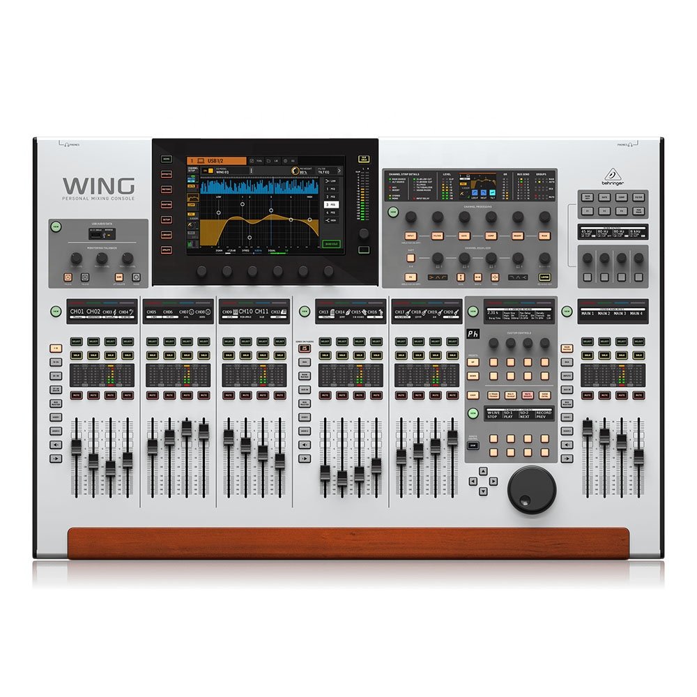 Behringer WING 48-Channel Full Stereo Digital Mixer Pa Sound System Audio Console Record Live Show Music Equipment
