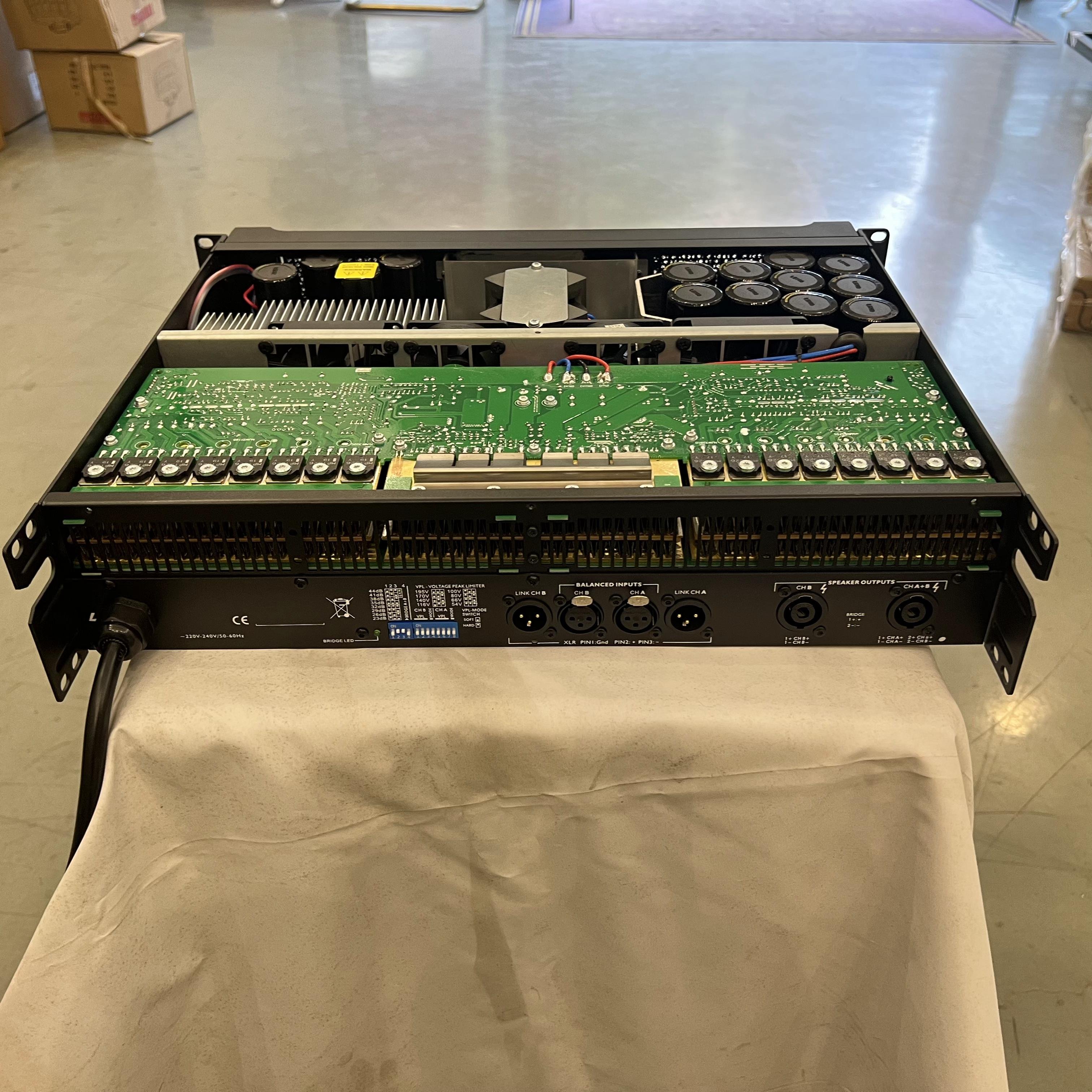 Same style LA 8 gree n FP14000Q 2ch 14000w Powerful Professional Power Amplifier for Stage Performance Audio Sound System