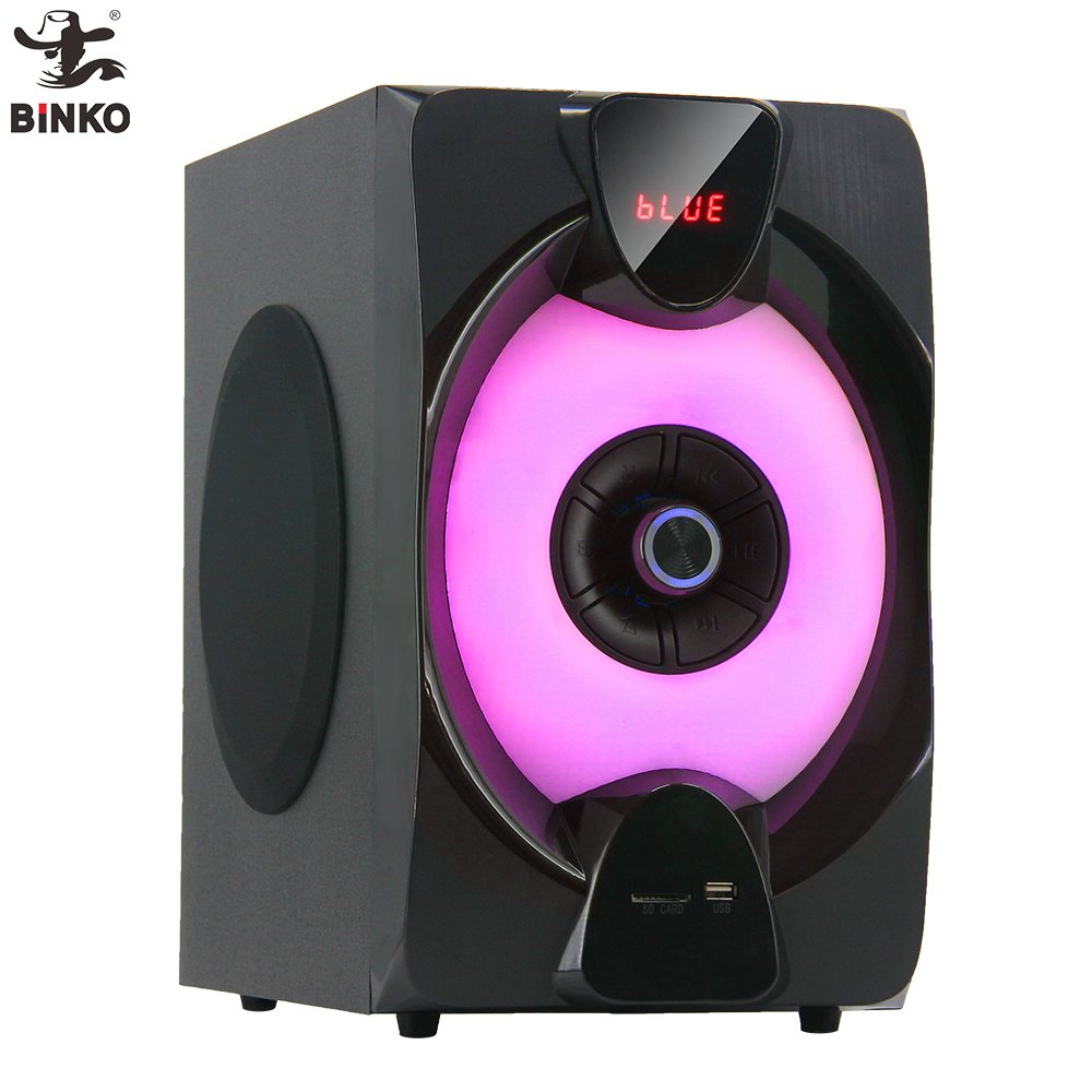 3.1 Home Theater System HiFi Super Bass Family Amplifier with RGB LED Flashing Light Blue Tooth Stereo Sound Speaker