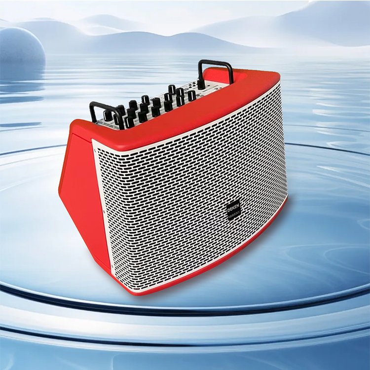 DEKEN S1 120W Portable Rechargeable Bluetooth Karaoke Speaker Professional Musical Instrument Audio Guitar Amplifier PA Speaker