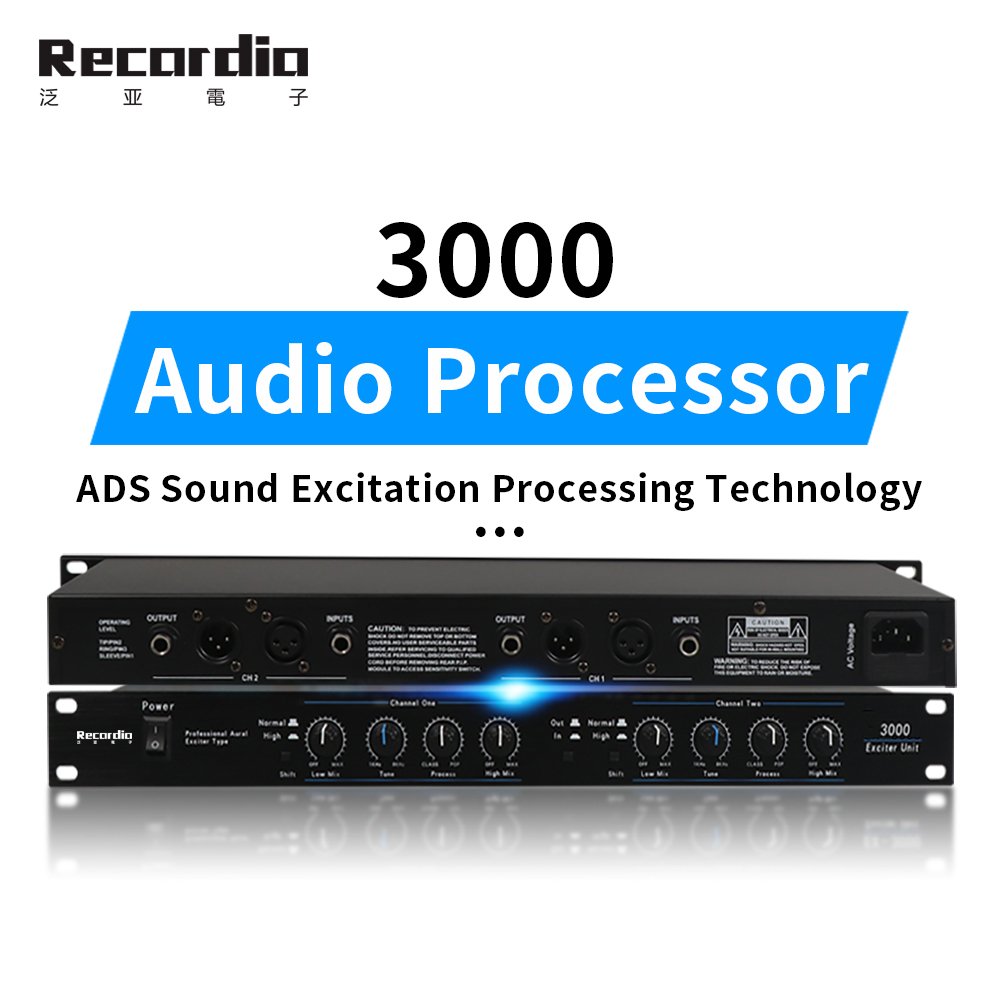 GAX-3000 Sound Audio Exciter Processor speaker management Professional audio processor stage audio equipment