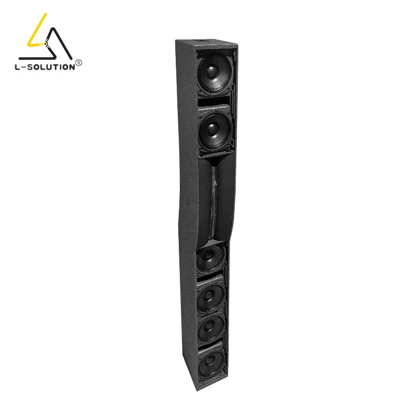 New Two-way 6x5 inch line array professional speakers indoor outdoor column speaker sound system passive line array speakers