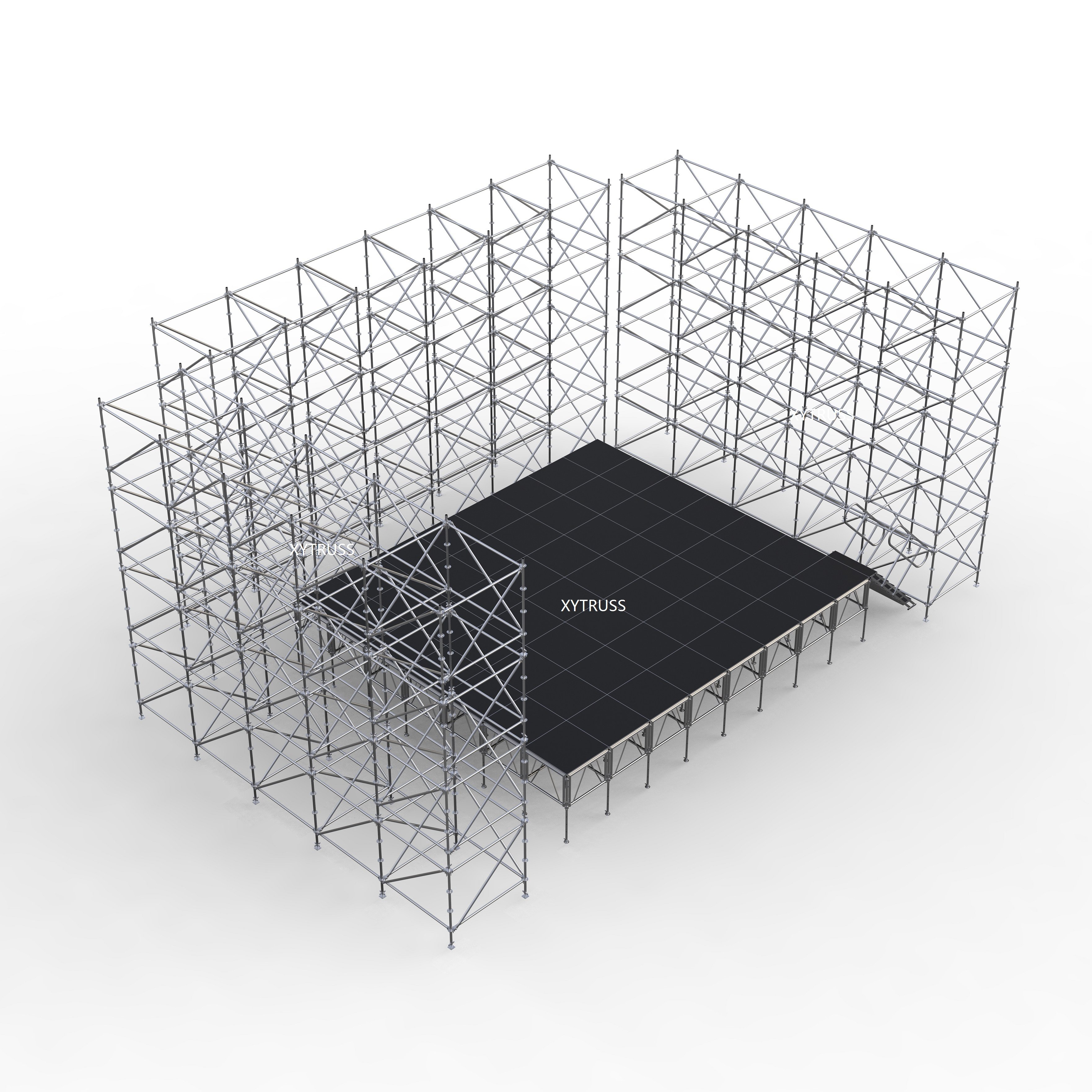 Aluminum Stage Truss Structure With Roof System Line Array Sound System speaker Layer Truss for Audio