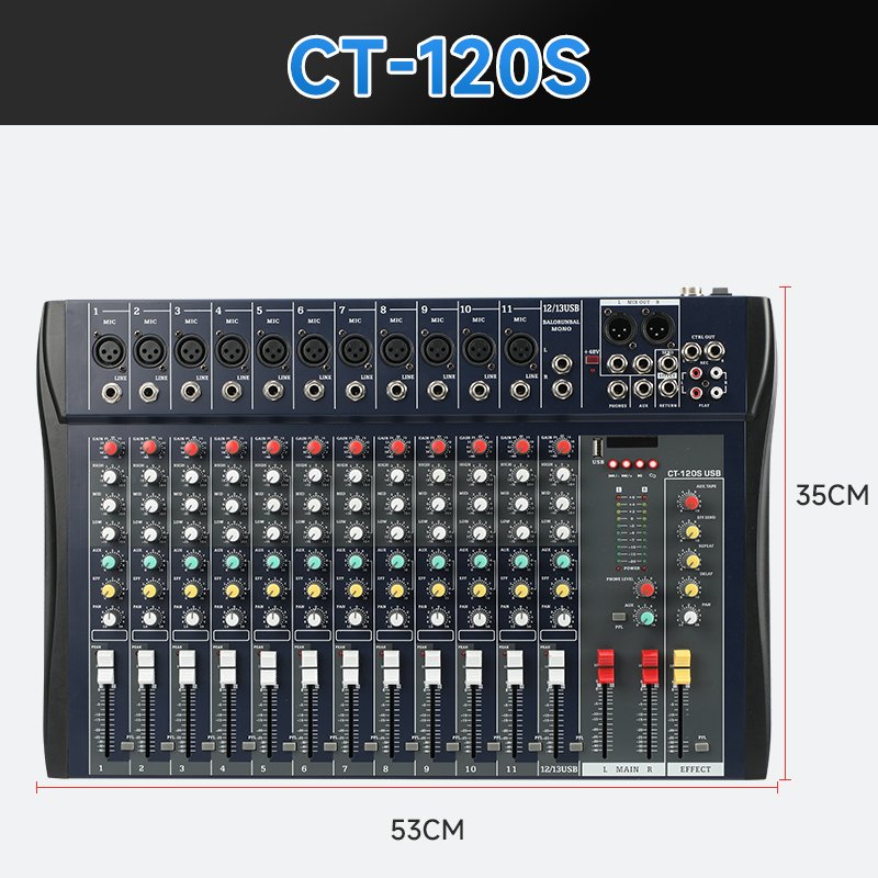 TEBO Professional audio equipment sound mixing pa system outdoor concert sound system
