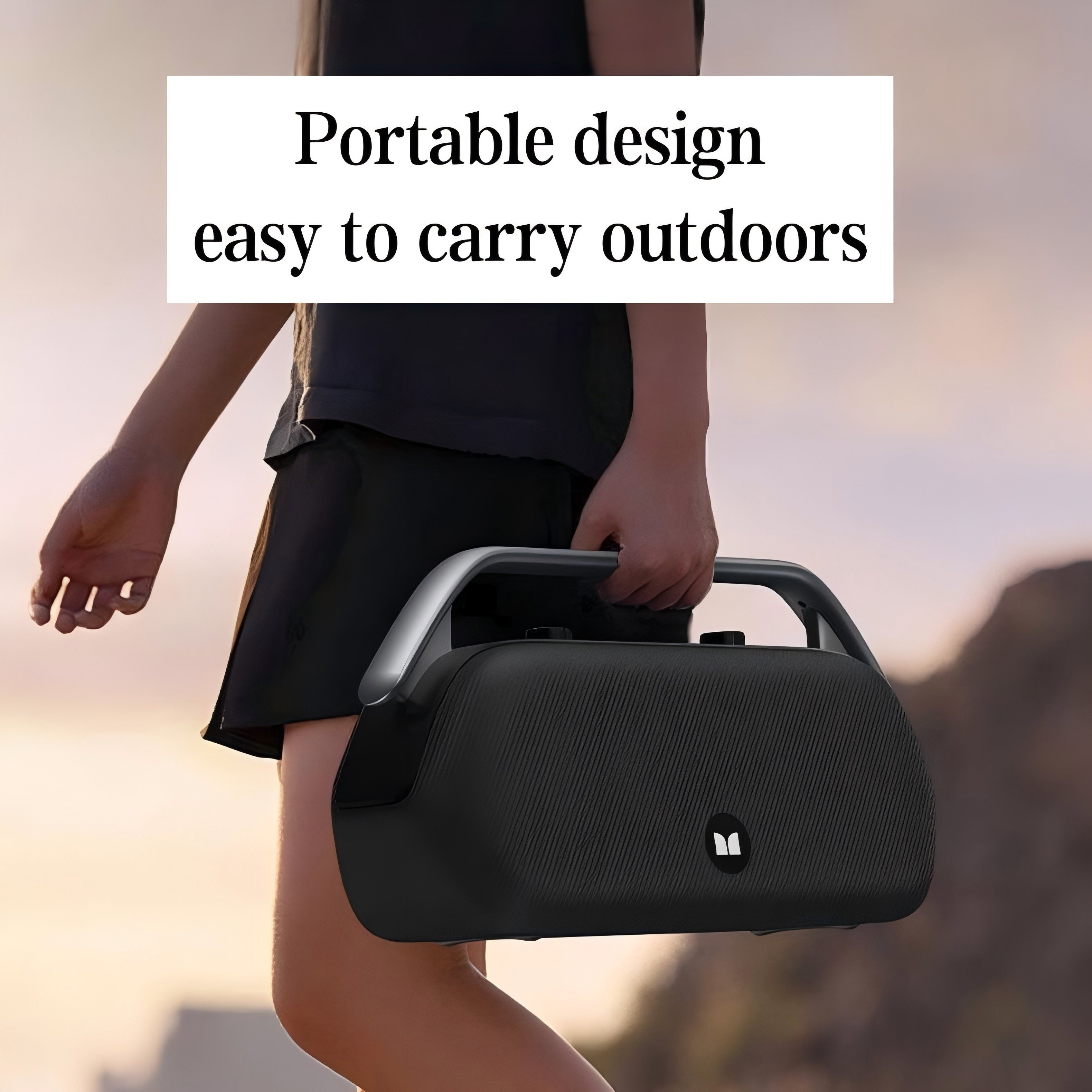 High Quality Monster P16 BT V5.4 Speaker Waterproof Portable Mini Speaker Stereo Bass Outdoor Speaker With 2 Wireless Microphone
