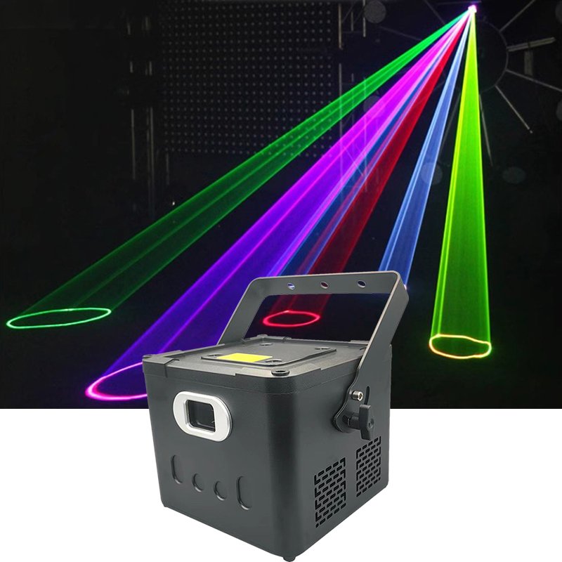 New Arrival 8W Laser Stage Lighting RGB Animal Cartoon Line Beam Scan Light Disco DJ Party Christmas Lamp