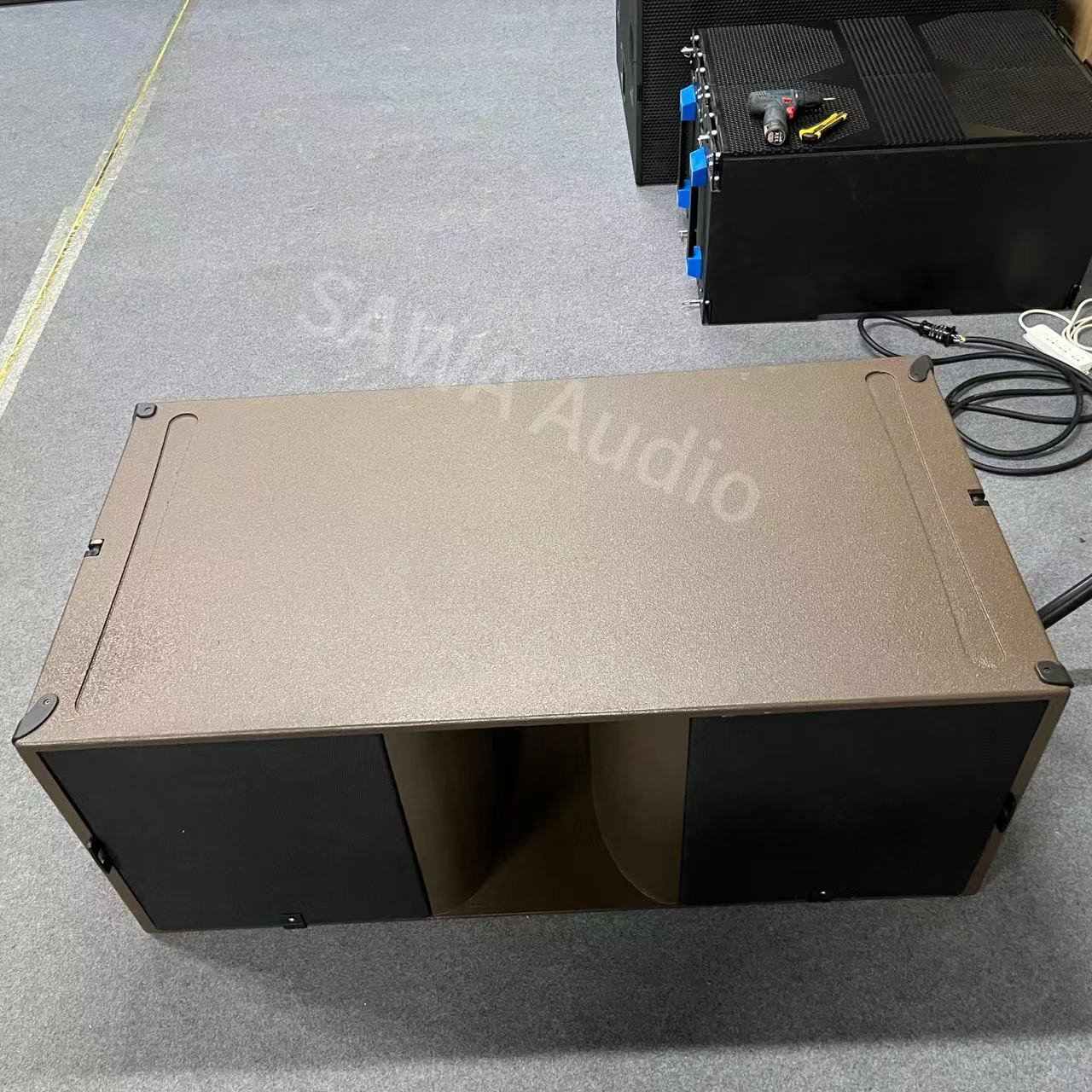 KS28 reference high power subwoofers box audio sound equipment dual 18" passive active professional subwoofers
