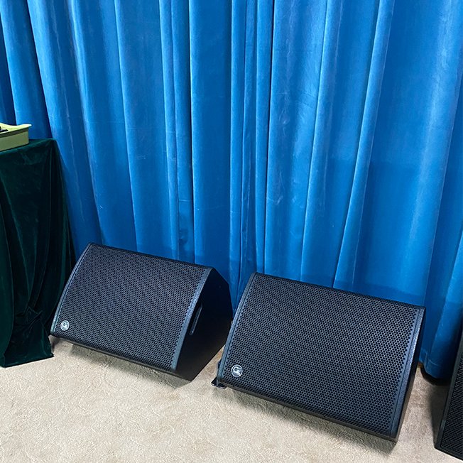 Professional audio sound equipment 12 inch outdoor indoor passive 2 way monitor speaker
