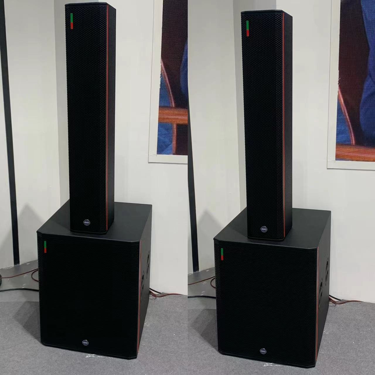 MORIN F6 indoor / outdoor Professional column speaker sound equipment/amplifiers/speaker 18inch subwoofer