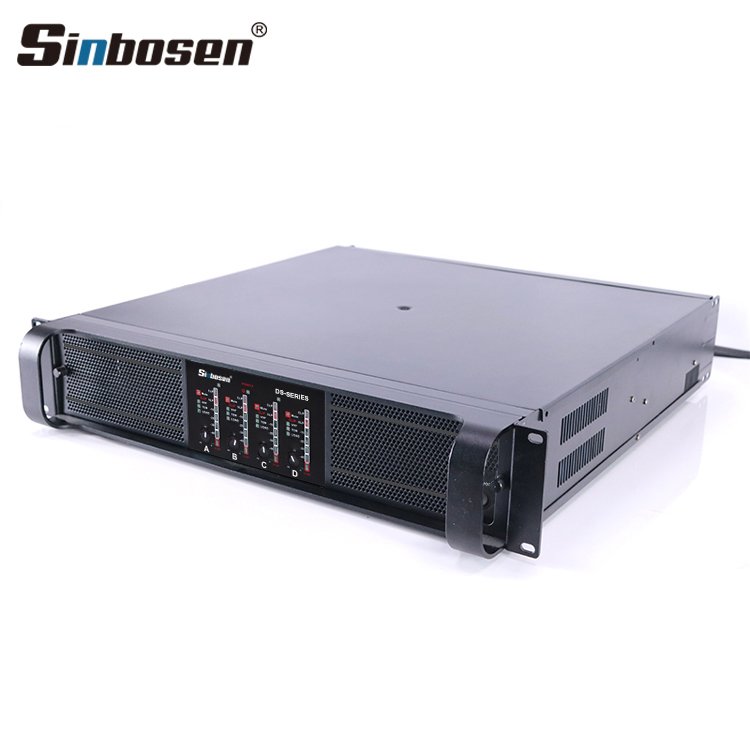 New Upgraded High Cooling System Add 8 Pcs Rears Fans Live Music 10Q 4 X 1350W Stage Sound Standard Amplifier For Line Array