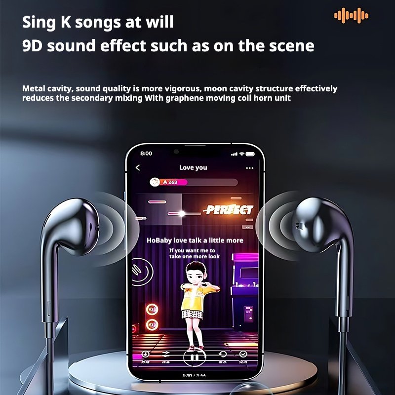 Wireless Sound Card V-D06 Most Affordable Real-Time Streaming Neck-mounted Wireless Live Sound Card for PC Android Iphone