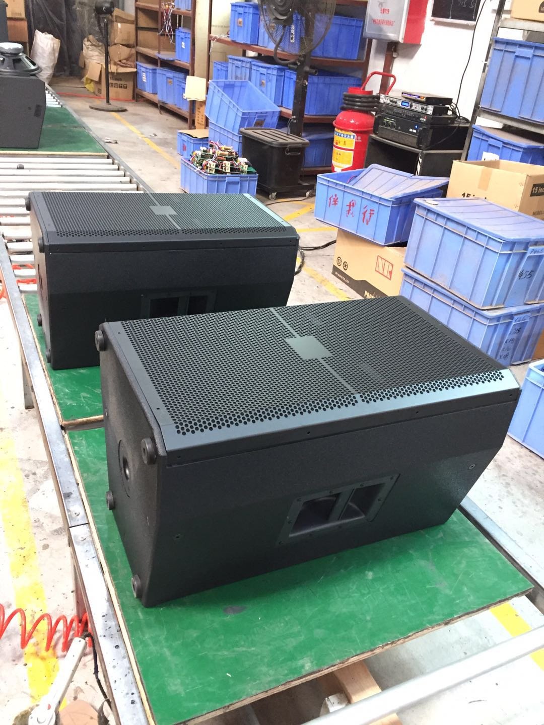 Dual 15 inch Full range outdoor show big power passive DJ speaker SR-725