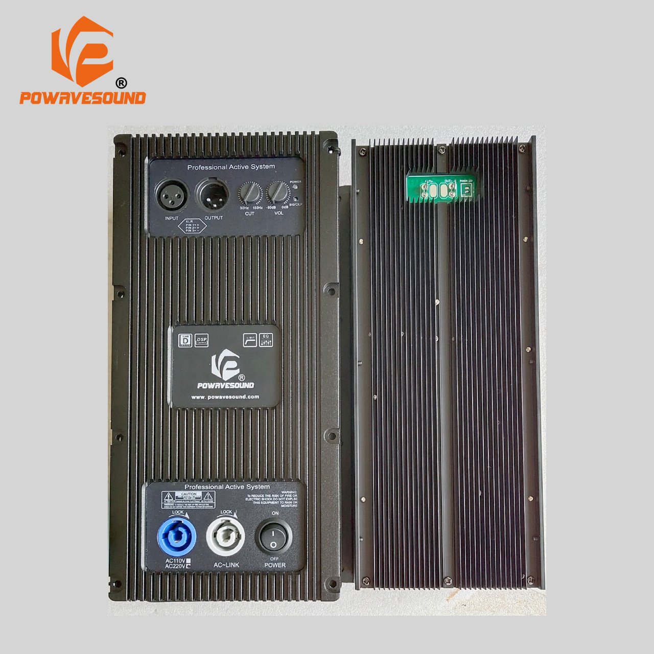 Professional audio Sound Equipment Amplifiers for active Speaker 800W d class plate amplifier board without DSP processor