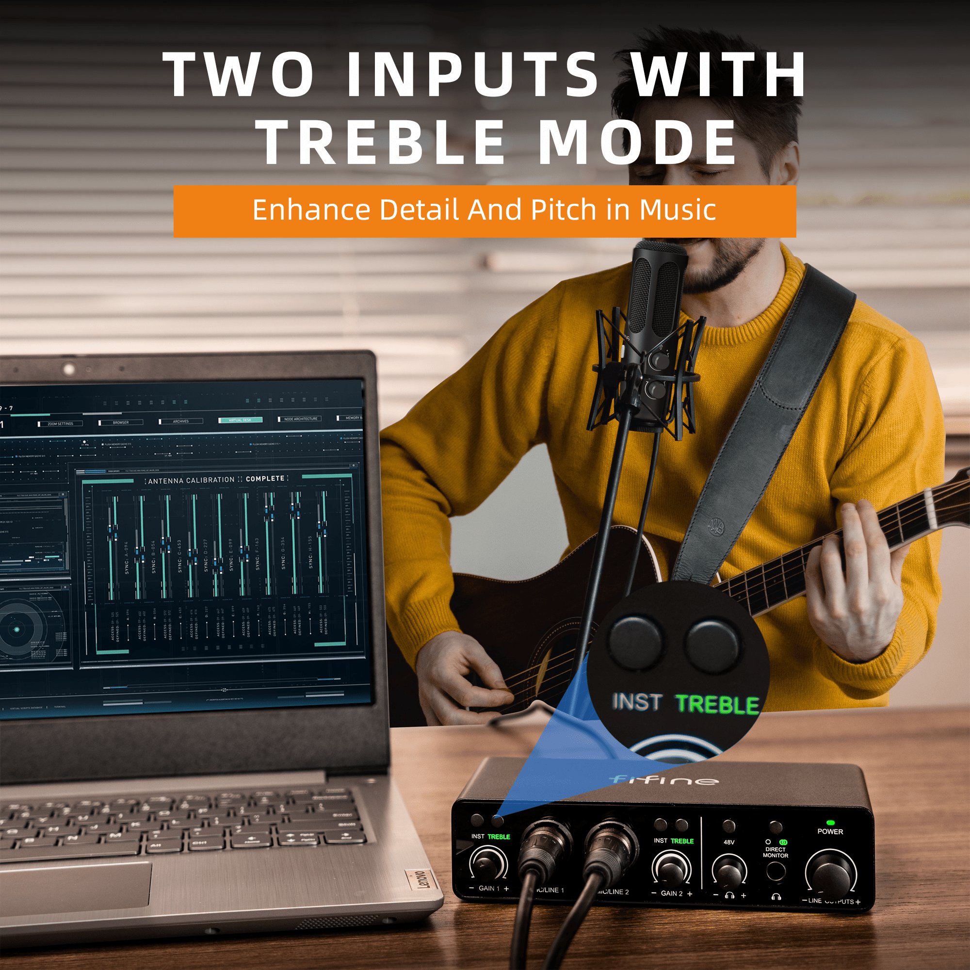 Fifine Ampli3 Streaming Live Sound Card Recording Studio Equipment Podcast Audio Mixers Audio Interface SoundCard