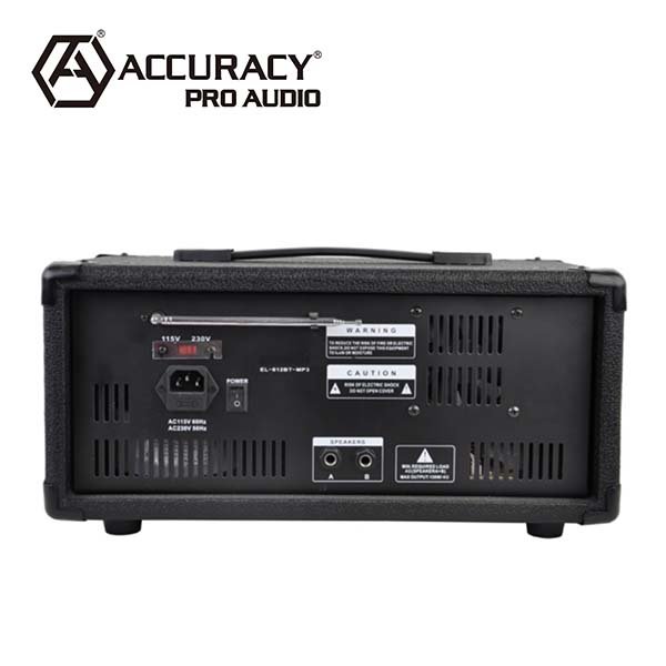 Accuracy Pro Audio PML15L-608AKIT Portable Professional PA Sound System 15 Inch Pro Audio MP3 Speaker Made of Plastic for Sale