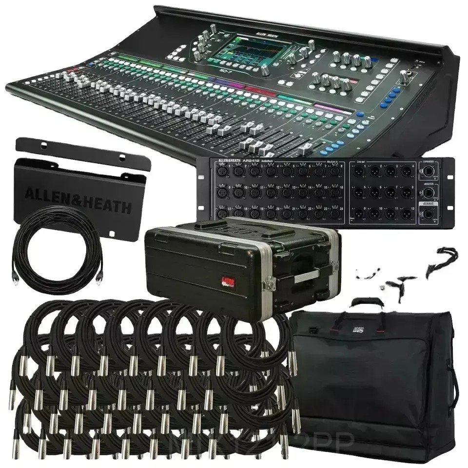 Available to Ship Newly Mixer Allen N Heath SQ-7 48-Channel / 36-Bus Digital Mixer with 32+1 Motorized Faders