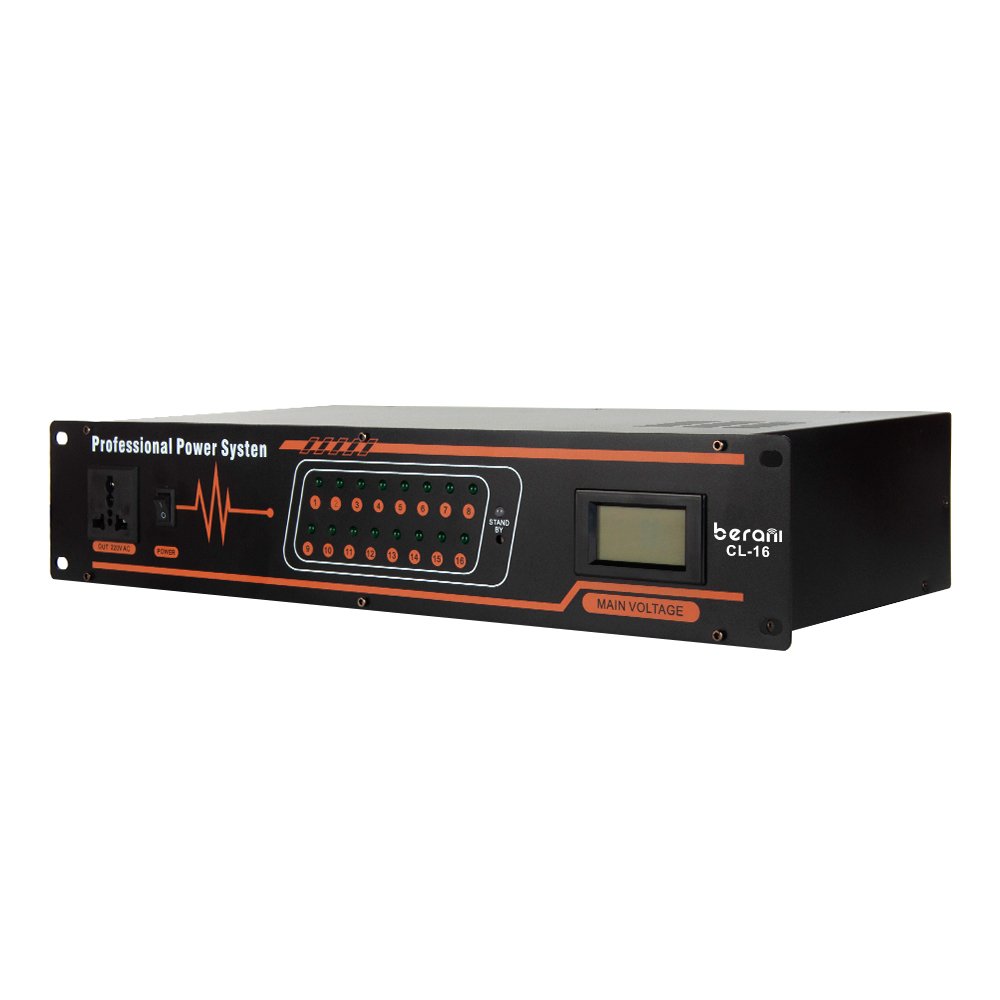 CL-16 New Product 16 Channel Audio Power Sequencer Control For KTV Live Sound Stage Equipment