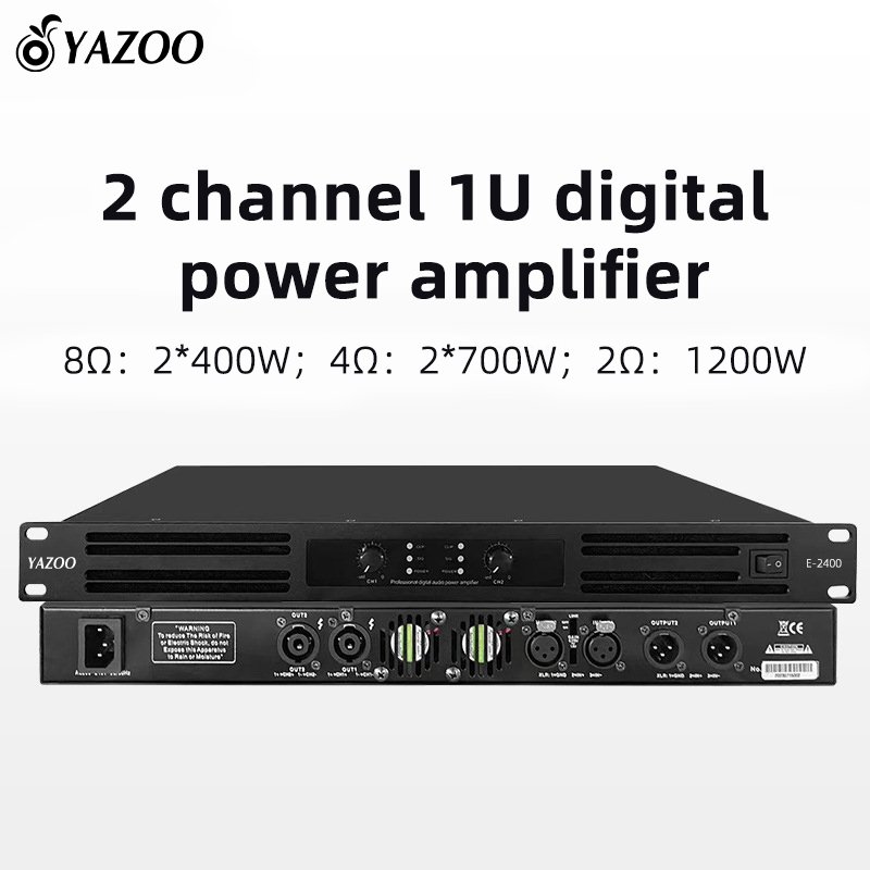 4*600W 1000W Digital amplifier 4 Channel amplificadores profesional class d Power Amplifier DJ Audio Sound Processor System